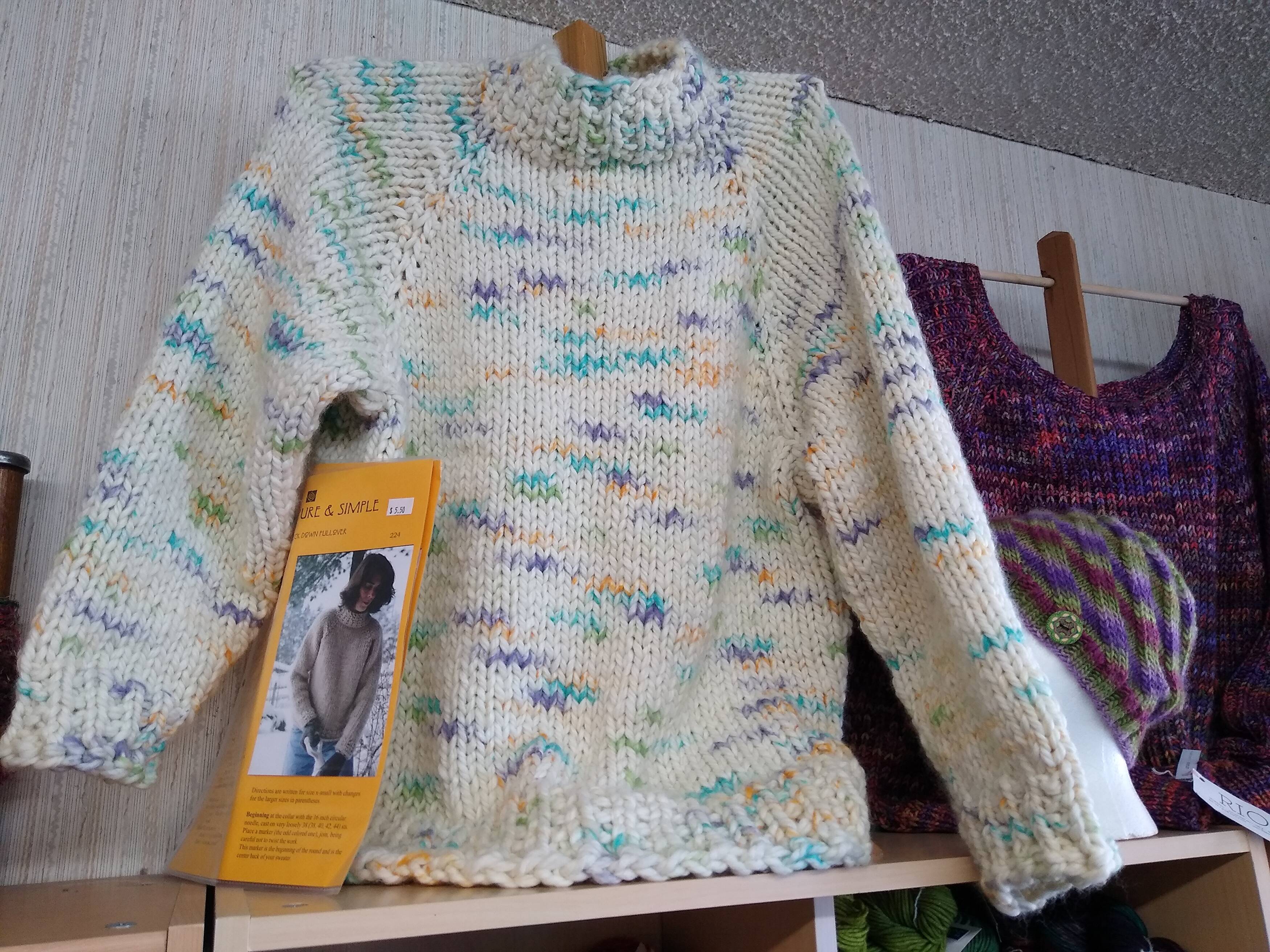 Hand-Knit Sweaters | Designer Yarn